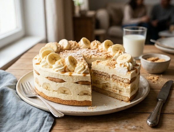 Torta sa bananama i plazmom