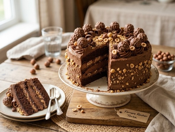 Ferrero Rocher torta